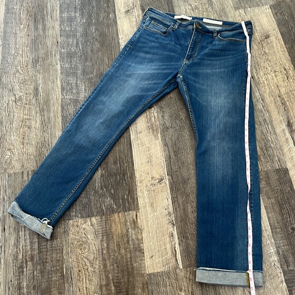 Anthropologie Pilcro and the Letterpress straight blue jeans women size 32 - Picture 10 of 10